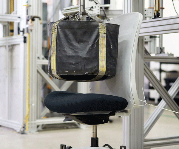 Herman Miller Aeron chairs in sizes A, B and C