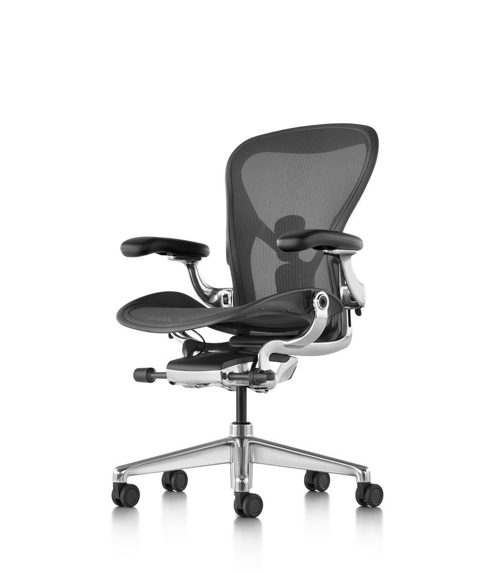 Aeron Graphite/Kiillotettu toimistotuoli