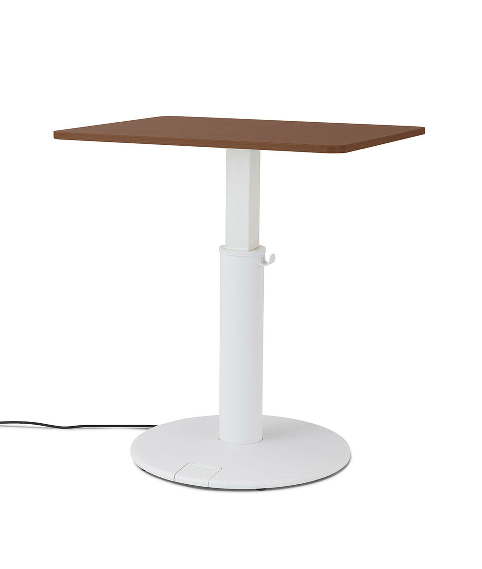 OE1 Rectangular Standing Desk Vaalea saarnipuu 